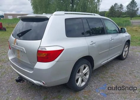 2010 Toyota Highlander Limited V6 z USA, uszkodzony, nr VIN 5TDDK3EH6AS025205